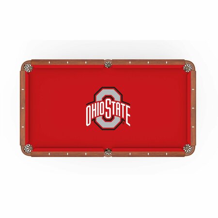 HOLLAND BAR STOOL CO 9 Ft. Ohio State Pool Table Cloth PCL9OhioSt